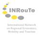 Logo INRouTe | The International Network on Regional Economics, Mobility and Tourism.